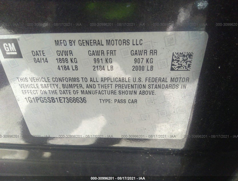 1G1PG5SB1E7368636