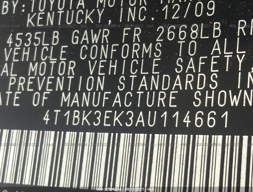 4T1BK3EK3AU114661
