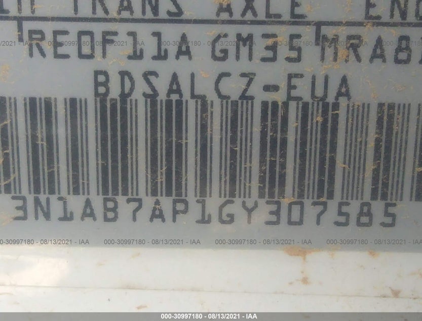 3N1AB7AP1GY307585