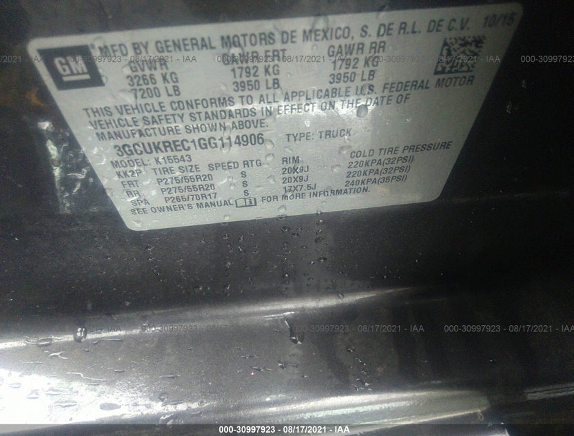 3GCUKREC1GG114906