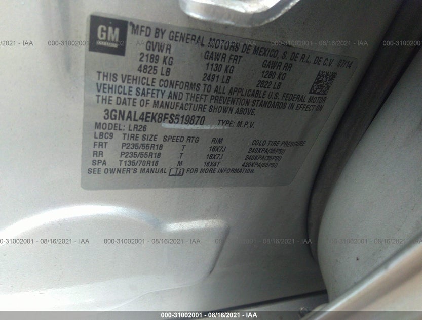 3GNAL4EK8FS519870