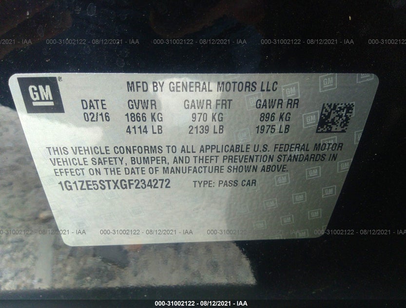 1G1ZE5STXGF234272