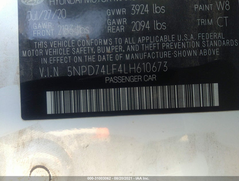 5NPD74LF4LH610673