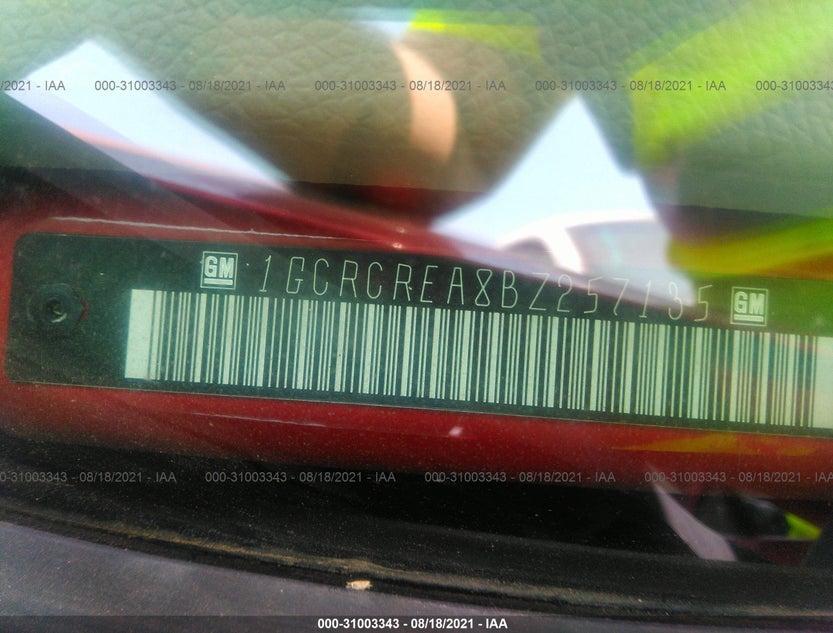 1GCRCREA8BZ257135