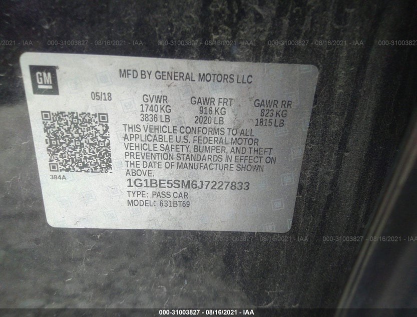 1G1BE5SM6J7227833