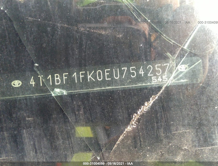 4T1BF1FK0EU754257