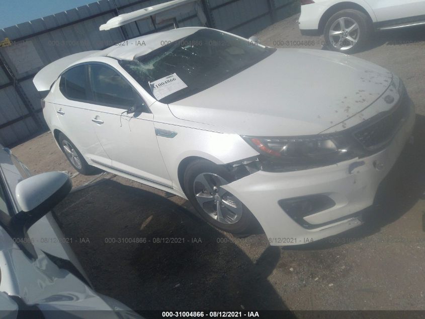 2015 Kia Optima Hybrid VIN: KNAGM4AD3F5089292 Lot: 31004866