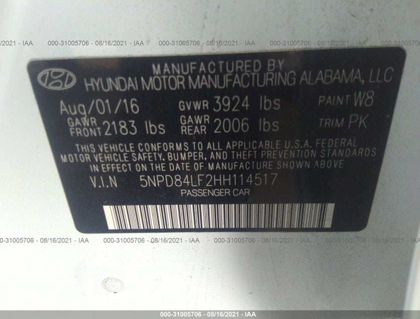 5NPD84LF2HH114517