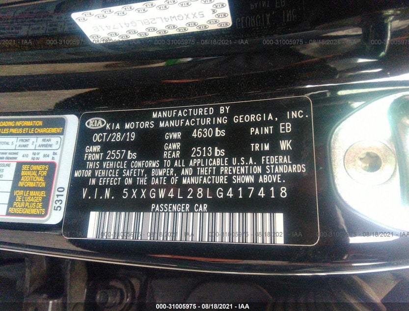 5XXGW4L28LG417418