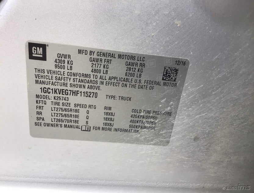1GC1KVEG7HF115270