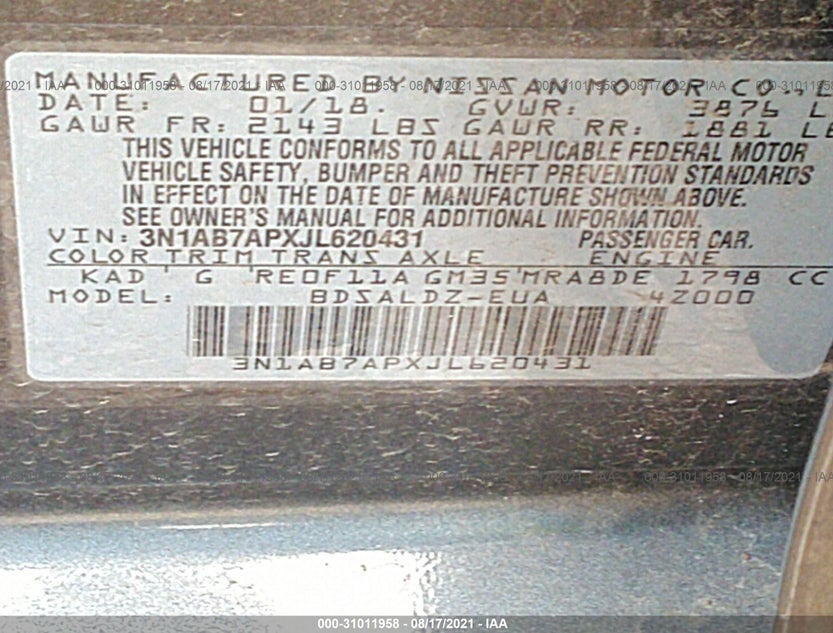 3N1AB7APXJL620431