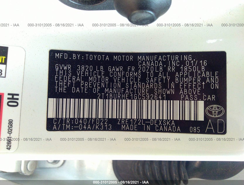 2T1BURHE1GC592641