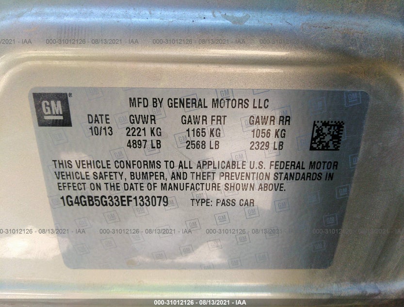 1G4GB5G33EF133079