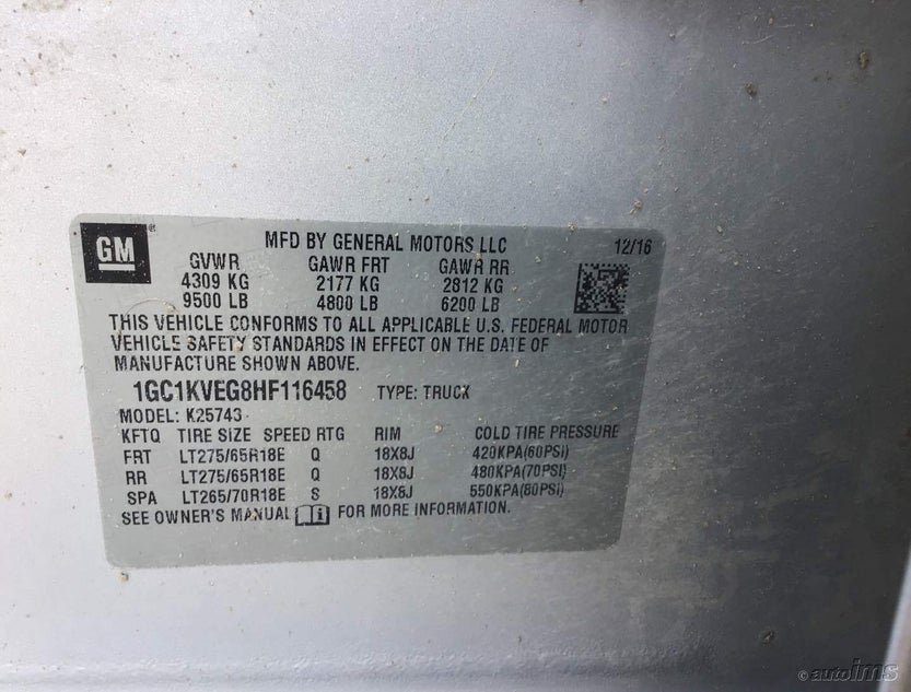 1GC1KVEG8HF116458
