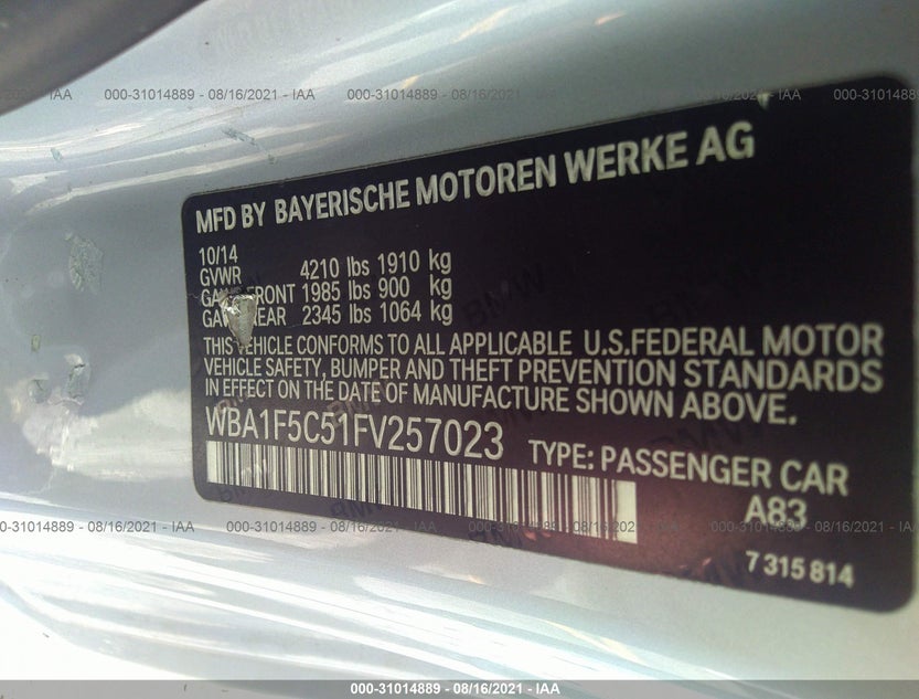 WBA1F5C51FV257023