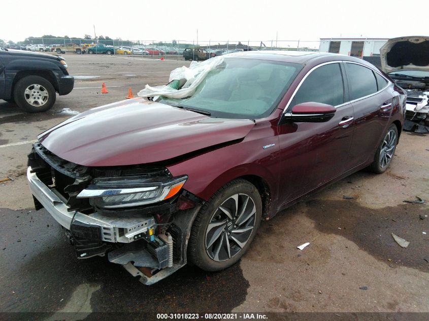 2020 Honda Insight Touring VIN: 19XZE4F95LE011514 Lot: 31018223