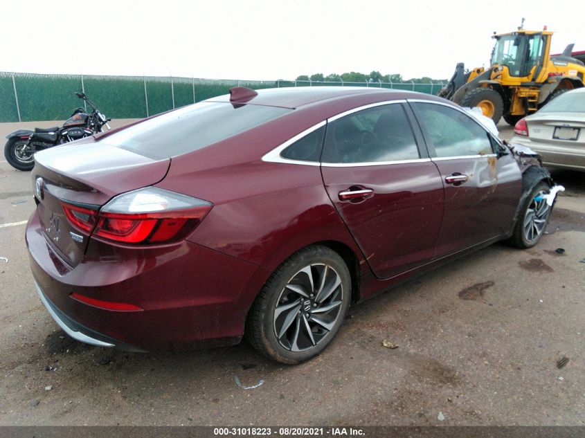 2020 Honda Insight Touring VIN: 19XZE4F95LE011514 Lot: 31018223