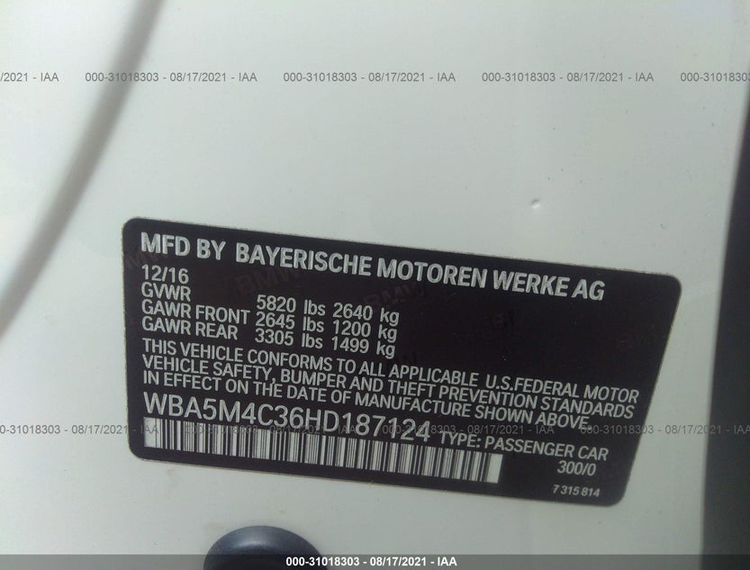 WBA5M4C36HD187124