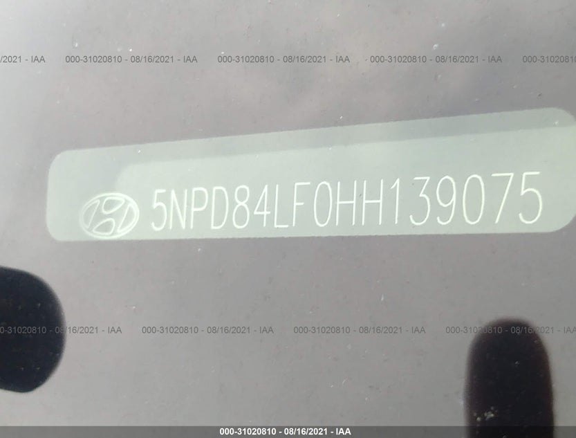 5NPD84LF0HH139075