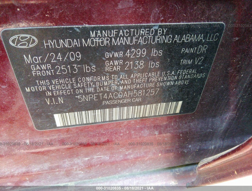 5NPET4AC0AH581257