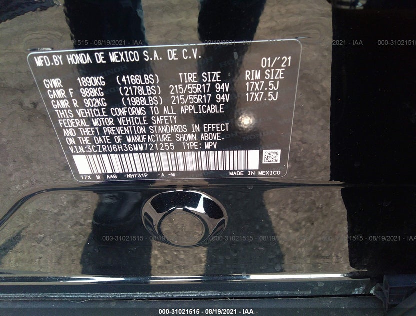 3CZRU6H36MM721255