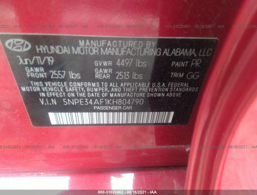 5NPE34AF1KH804790