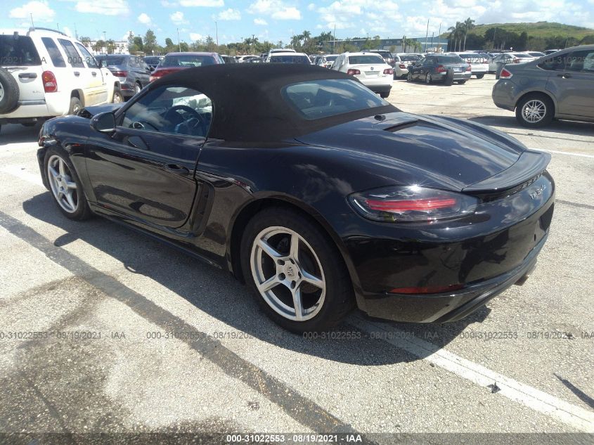 WP0CA2A80JS210727 2018 Porsche 718 Boxster