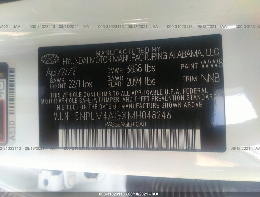 5NPLM4AGXMH048246