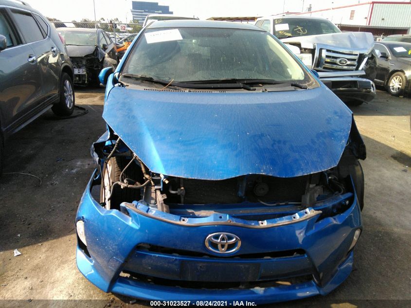 2012 Toyota Prius C Four VIN: JTDKDTB33C1007626 Lot: 31023527