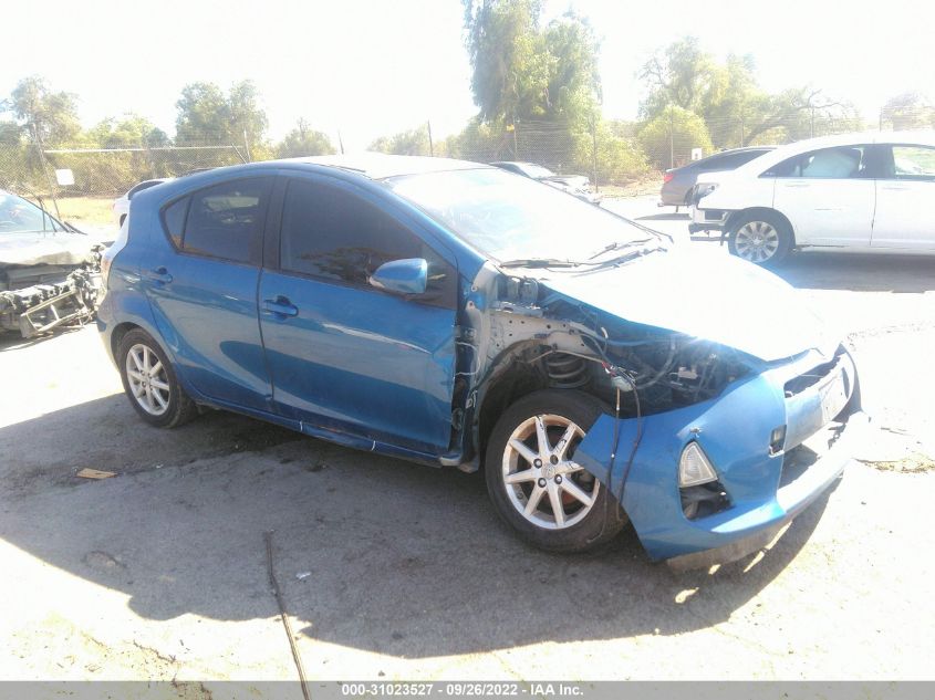 JTDKDTB33C1007626 2012 Toyota Prius C Four