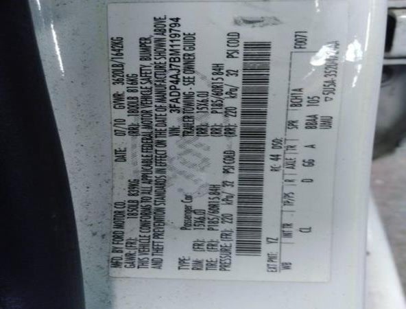 3FADP4AJ7BM119794