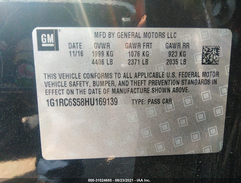1G1RC6S58HU169139