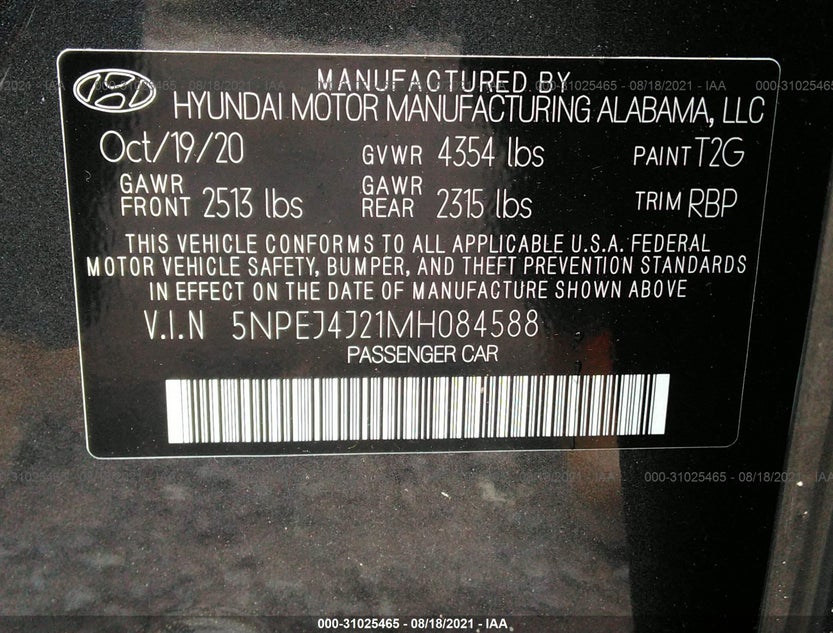 5NPEJ4J21MH084588