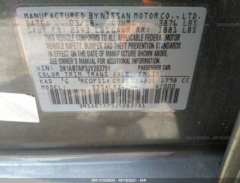 3N1AB7AP3JY283751