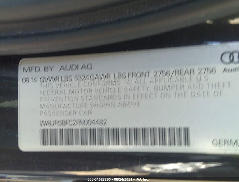 WAUFGBFC2FN004482