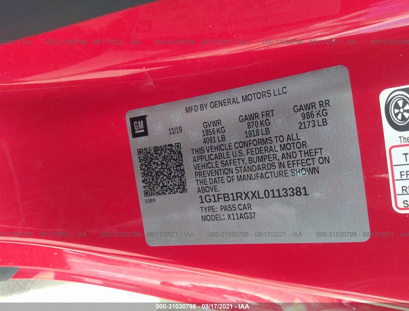 1G1FB1RXXL0113381