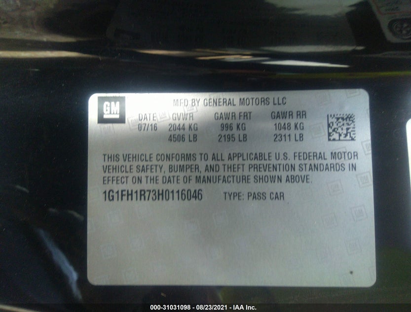 1G1FH1R73H0116046