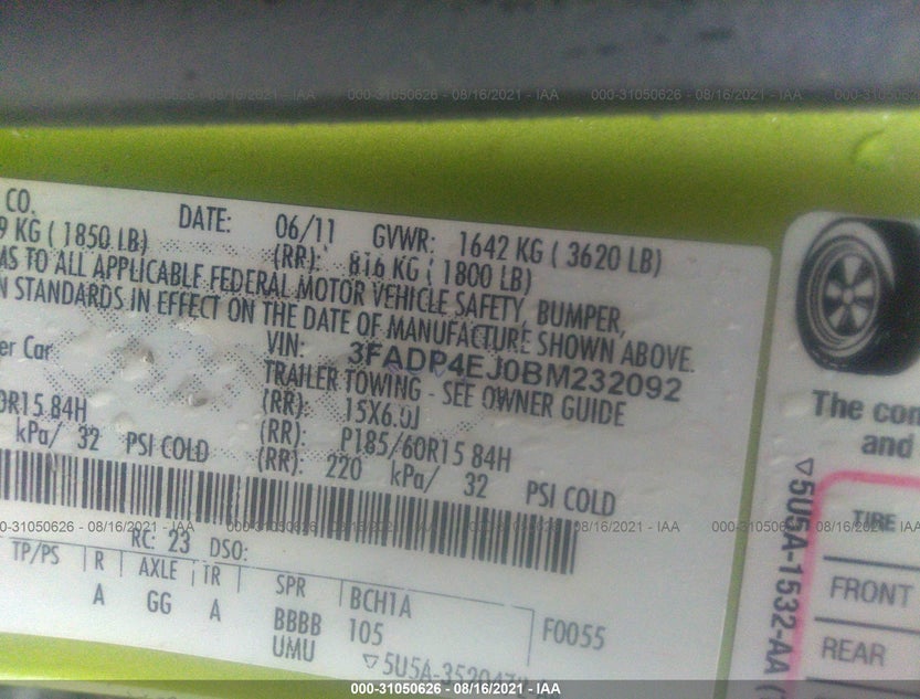 3FADP4EJ0BM232092