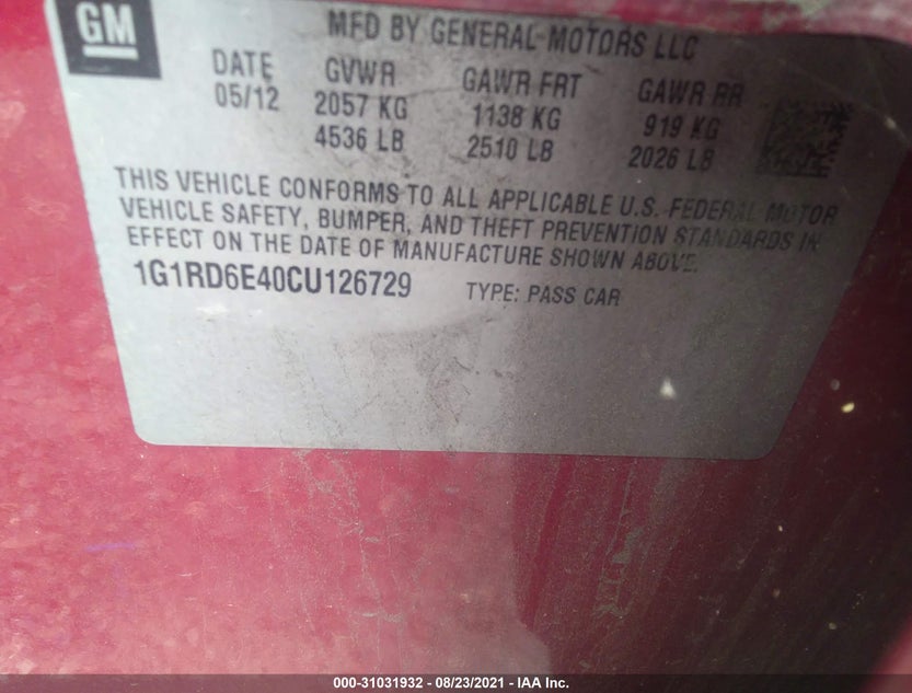 1G1RD6E40CU126729