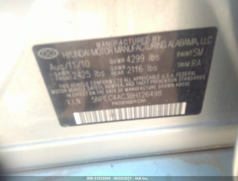5NPEC4AC3BH126498