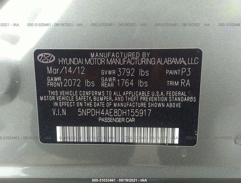 5NPDH4AE8DH155917