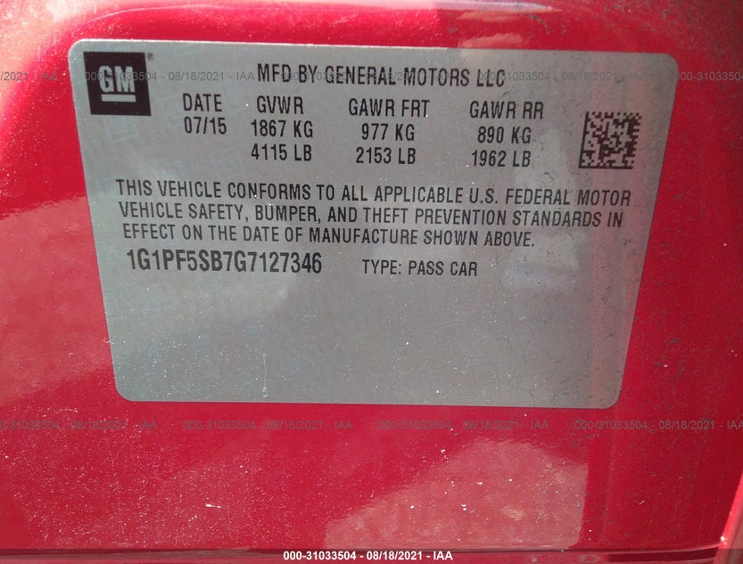 1G1PF5SB7G7127346