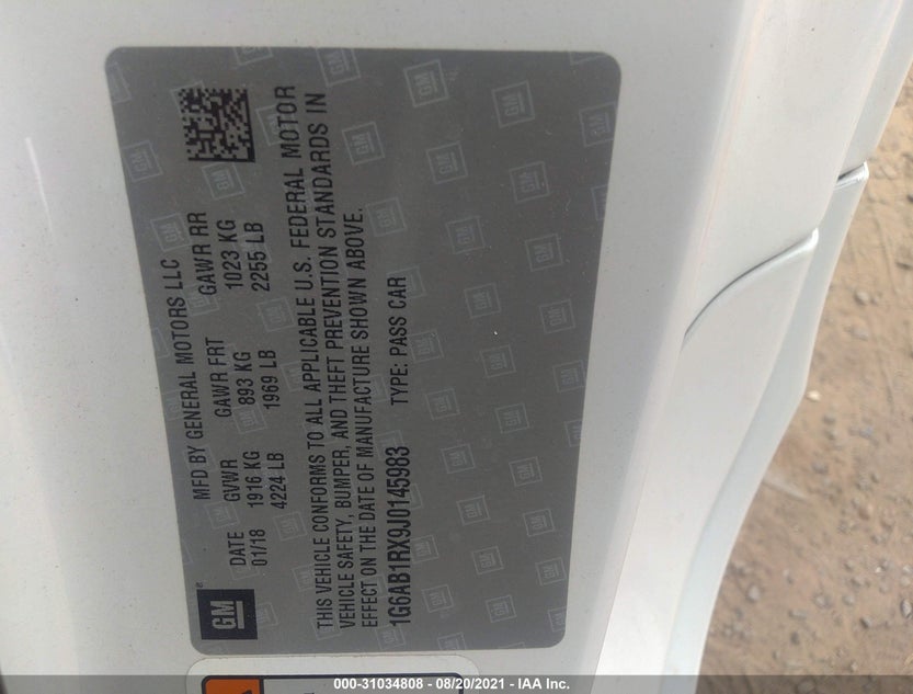 1G6AB1RX9J0145983