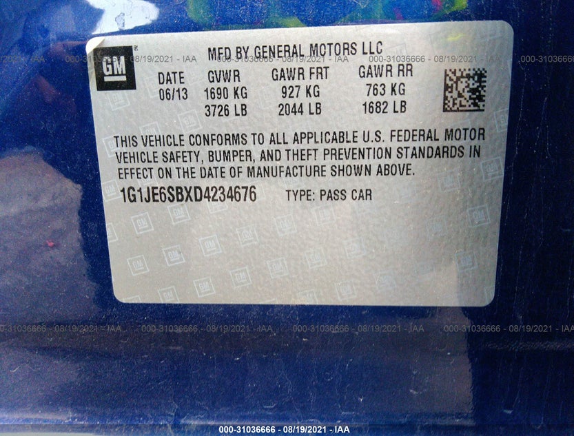 1G1JE6SBXD4234676