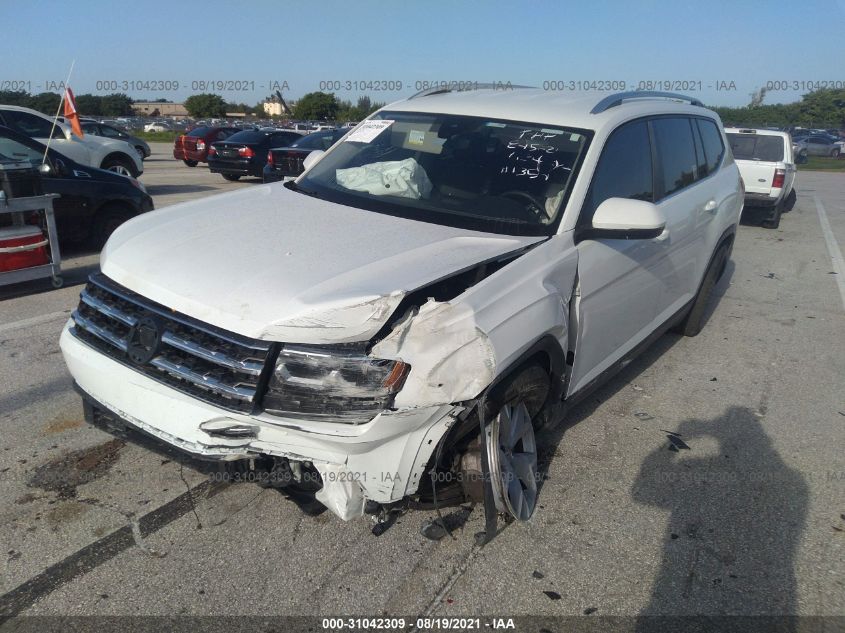 1V2WR2CA8KC521354 2019 Volkswagen Atlas 3.6L V6 Se W/Technology