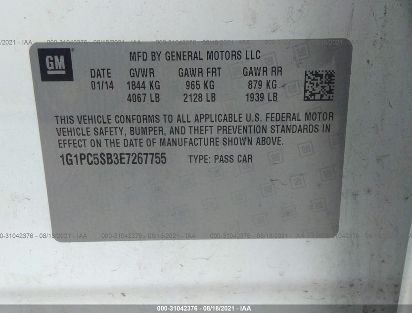1G1PC5SB3E7267755