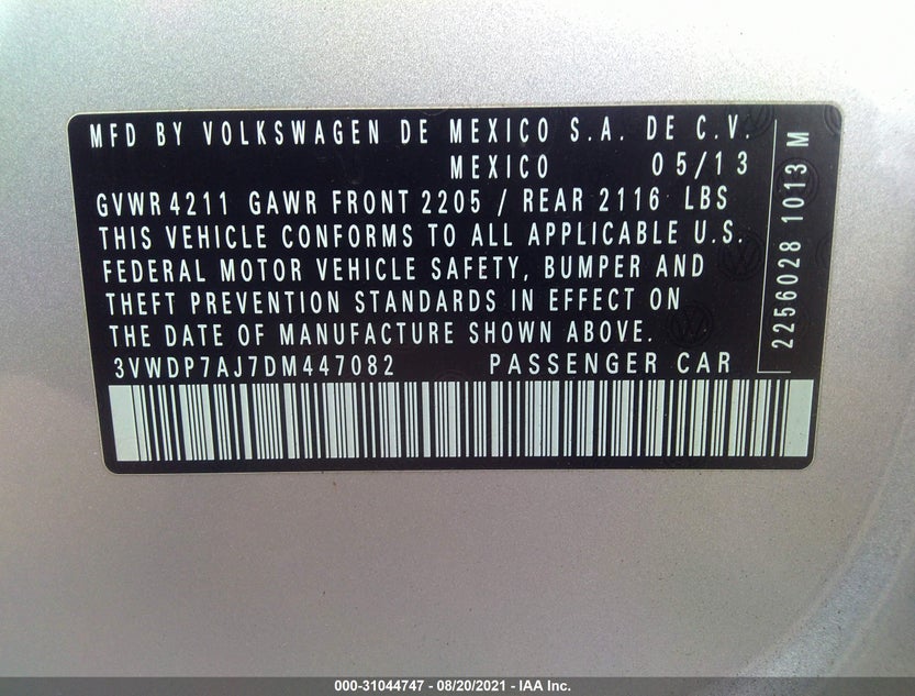 3VWDP7AJ7DM447082