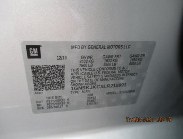 1GNSKJKCXLR215991