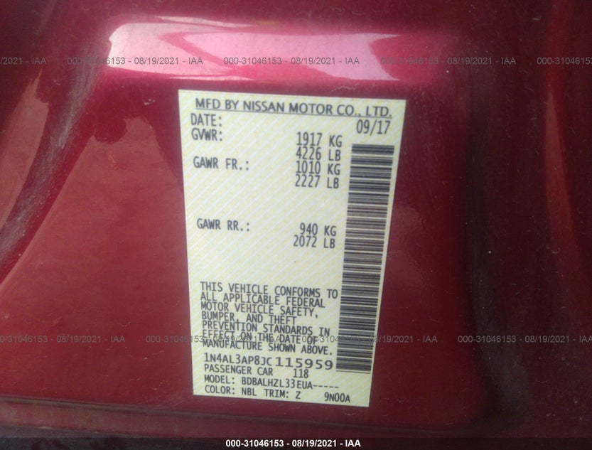 1N4AL3AP8JC115959
