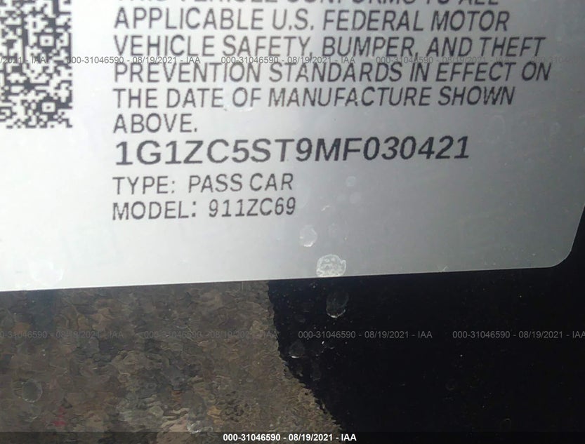 1G1ZC5ST9MF030421